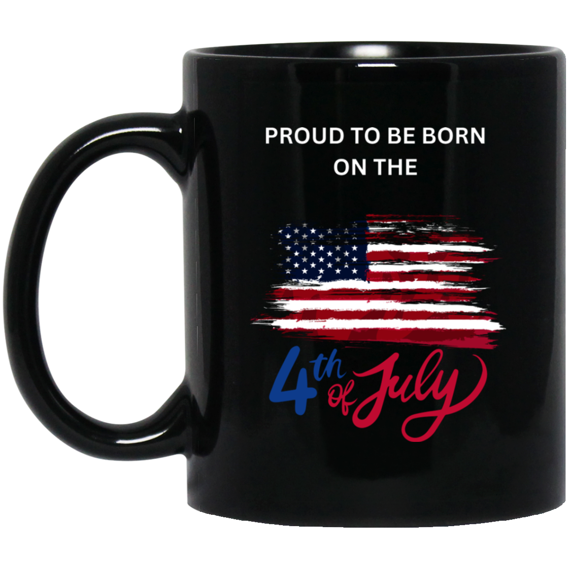 BM11OZ 11 oz. Black Mug