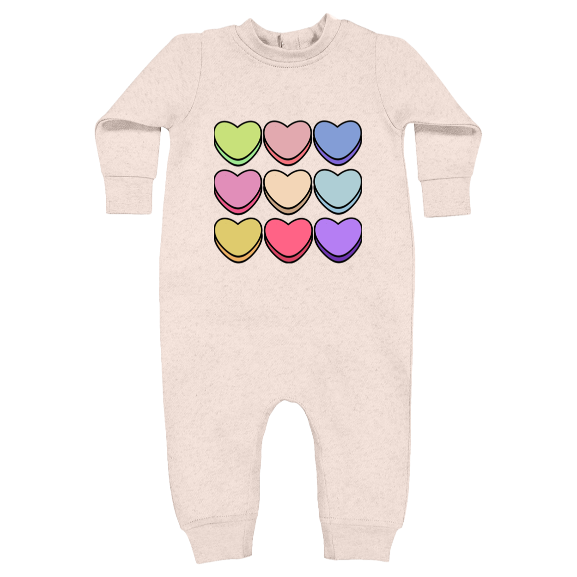 Sweet Tart Infant Fleece One-Piece Bodysuit