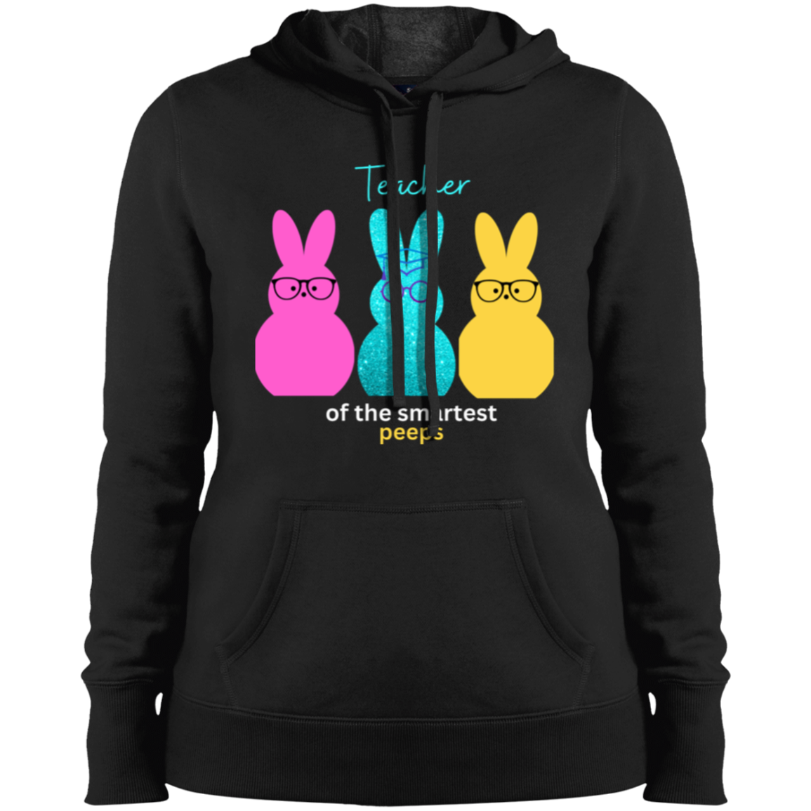 Smartest Peeps Ladies' Pullover Hooded Sweatshirt