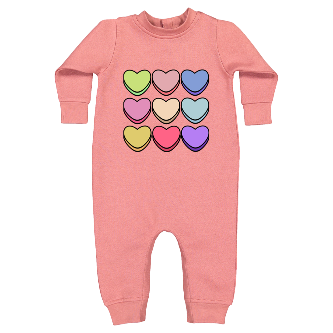 Sweet Tart Infant Fleece One-Piece Bodysuit