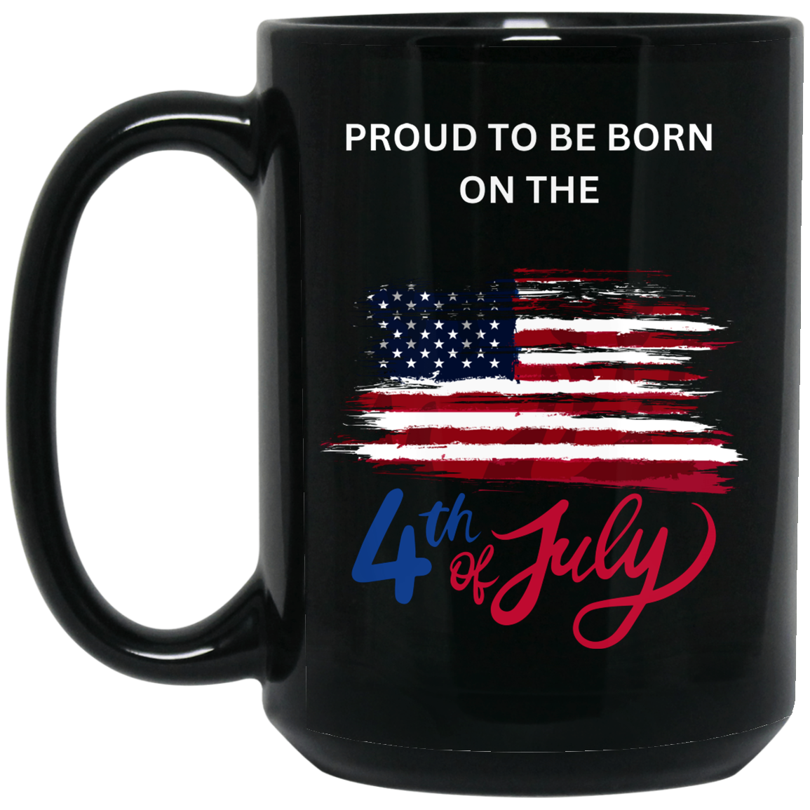 BM15OZ 15 oz. Black Mug