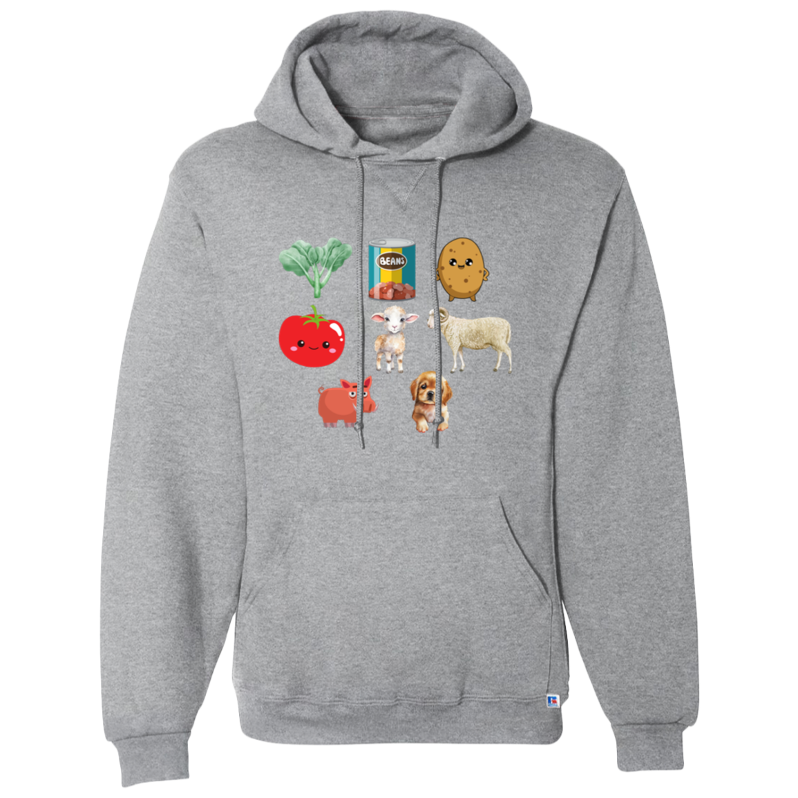 Thanksgiving foodie Fleece Pullover Hoodie