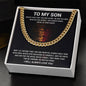 My Son| Aim For Skies - Cuban Link Chain