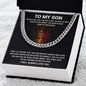 My Son| Aim For Skies - Cuban Link Chain