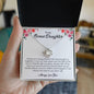 My Bonus Daughter| Gift Of Life - Love Knot Necklace