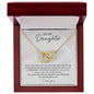 My Daughter| In My Eyes - Interlocking Hearts Necklace