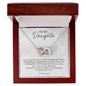 My Daughter| In My Eyes - Interlocking Hearts Necklace