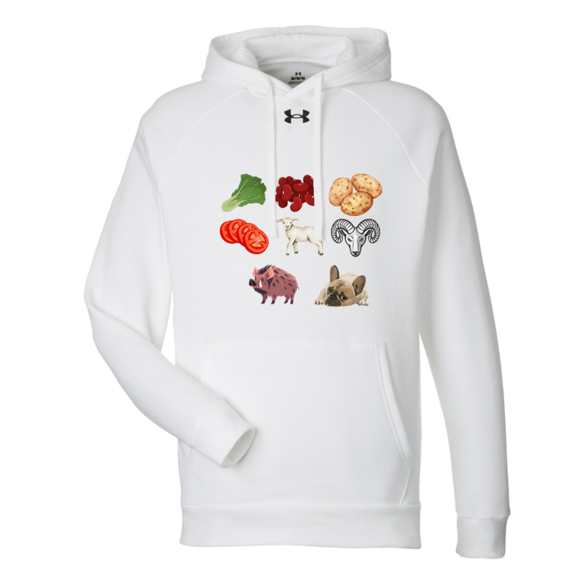 Thanksgiving Foodie Hoodie Under Armour Mens Rival Fleece Hoodie