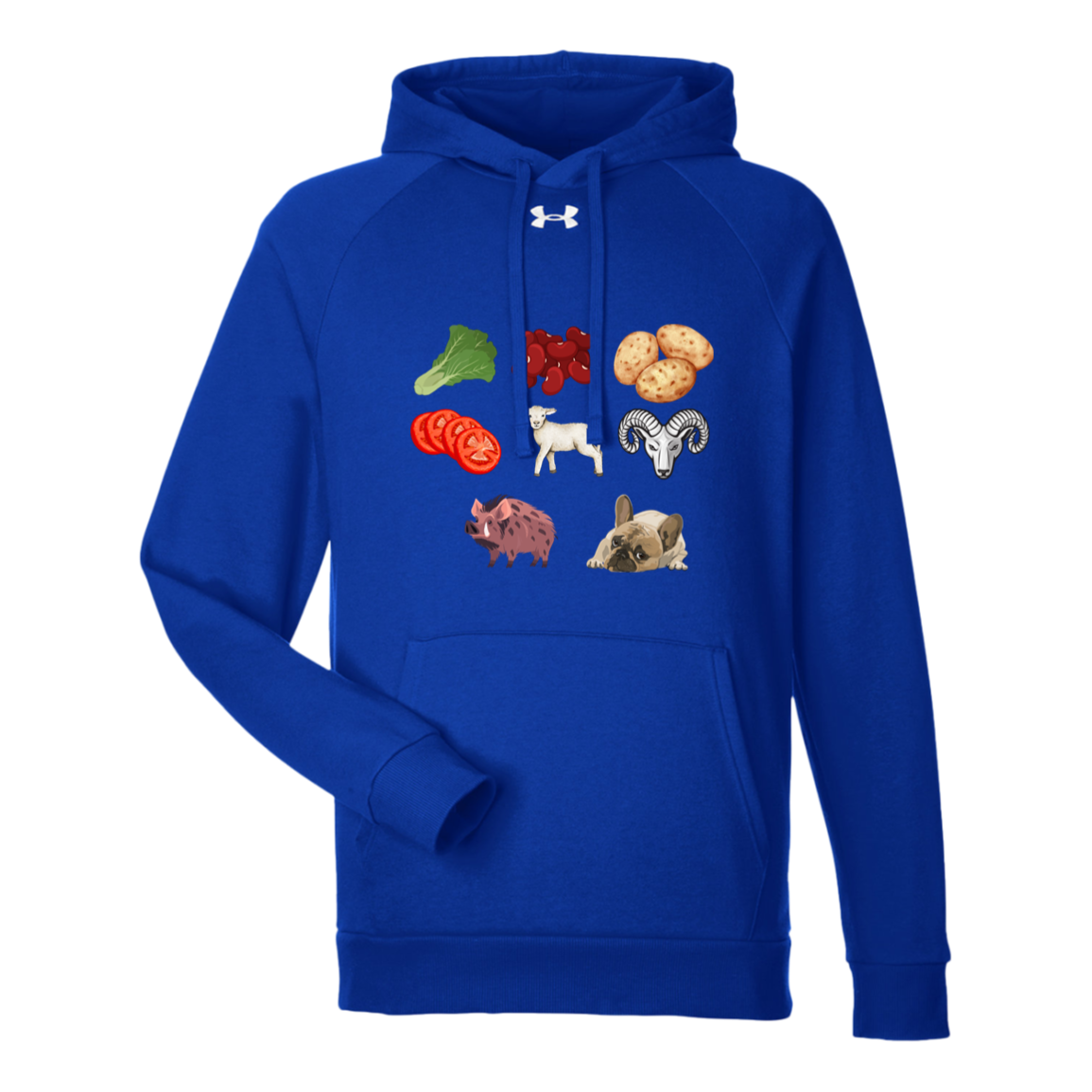 Thanksgiving Foodie Hoodie Under Armour Mens Rival Fleece Hoodie